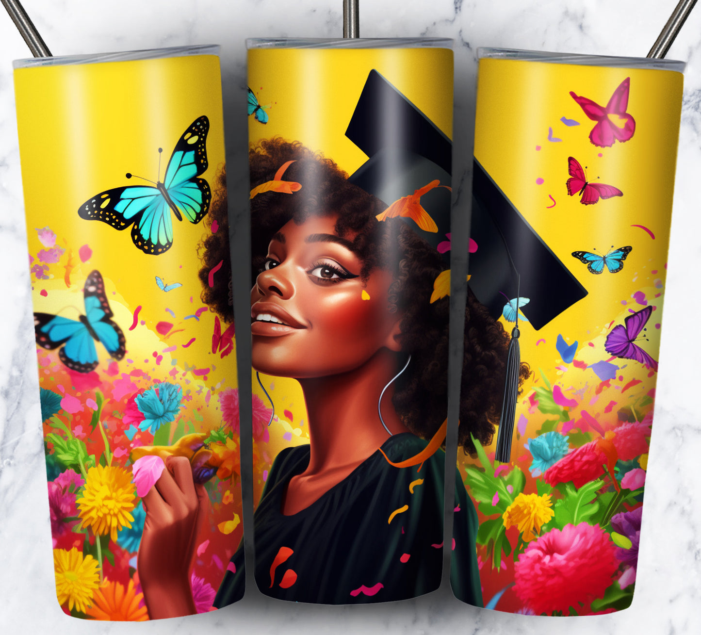 Graduation Sublimation 20oz Tumbler Images Bundle