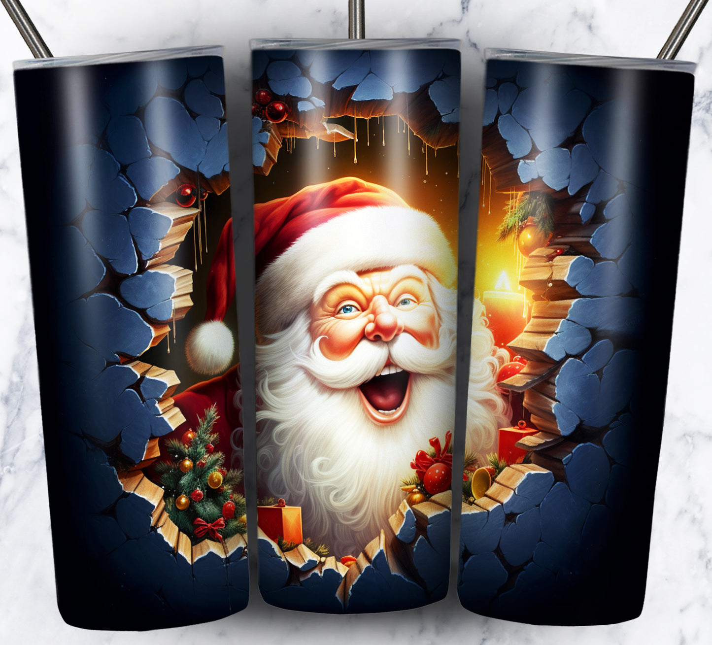 40+ 3D Christmas Sublimation 20oz Images Bundle