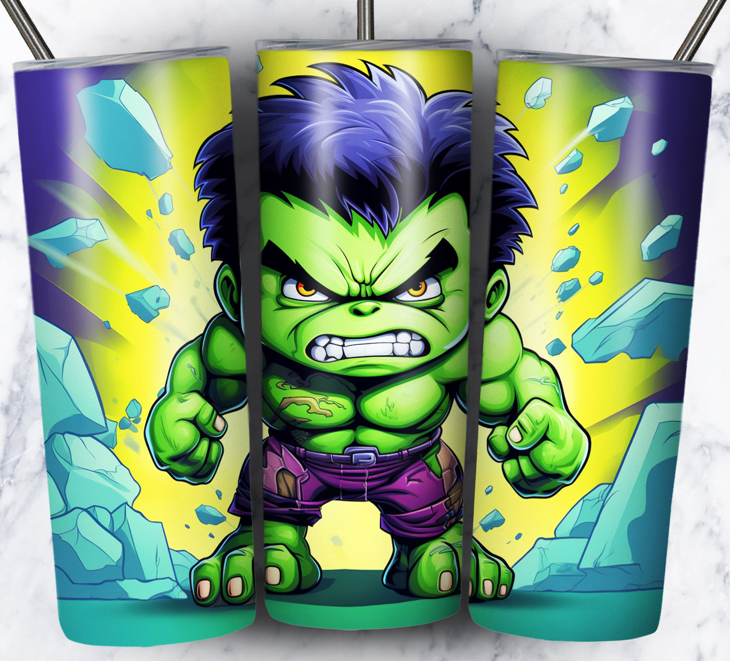 130+ Kid Cartoon Superhero Sublimation 20oz Tumbler Images Bundle