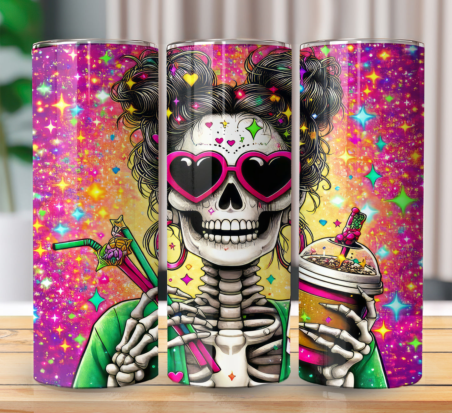 Womens Skulls Sublimation 20oz Images Bundle