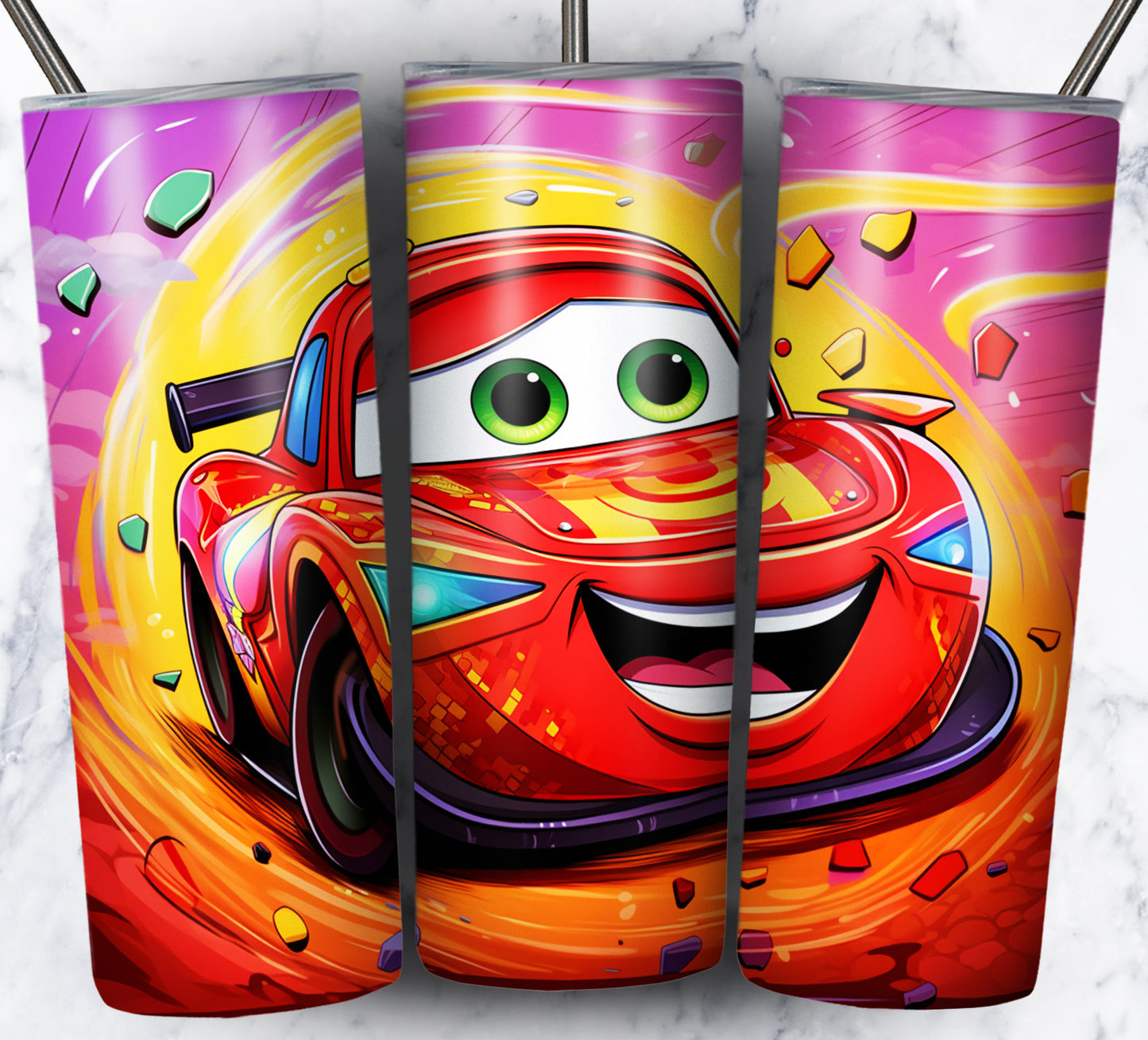 130+ Kid Cartoon Superhero Sublimation 20oz Tumbler Images Bundle