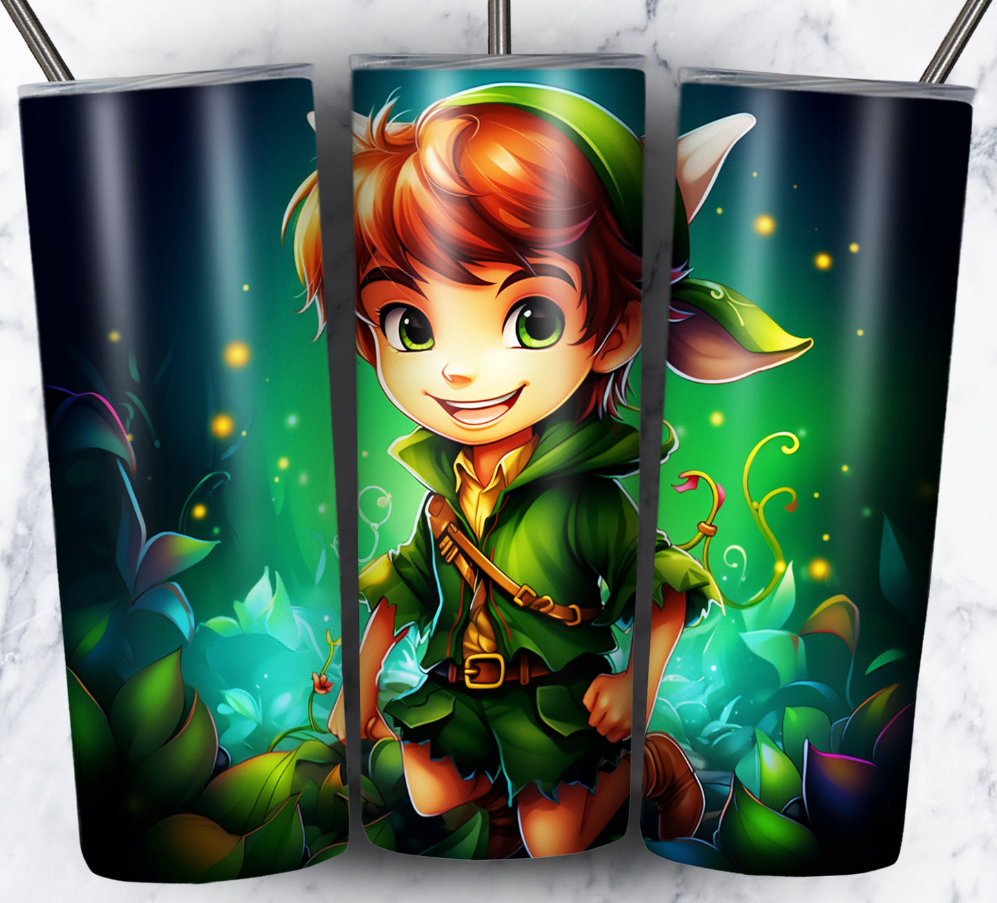 130+ Kid Cartoon Superhero Sublimation 20oz Tumbler Images Bundle