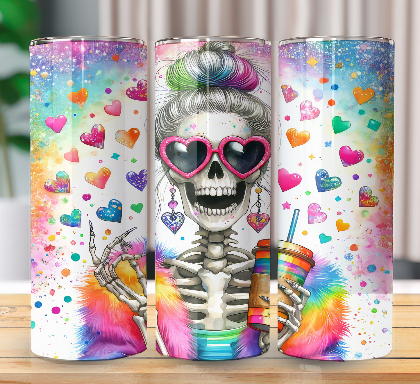 Womens Skulls Sublimation 20oz Images Bundle