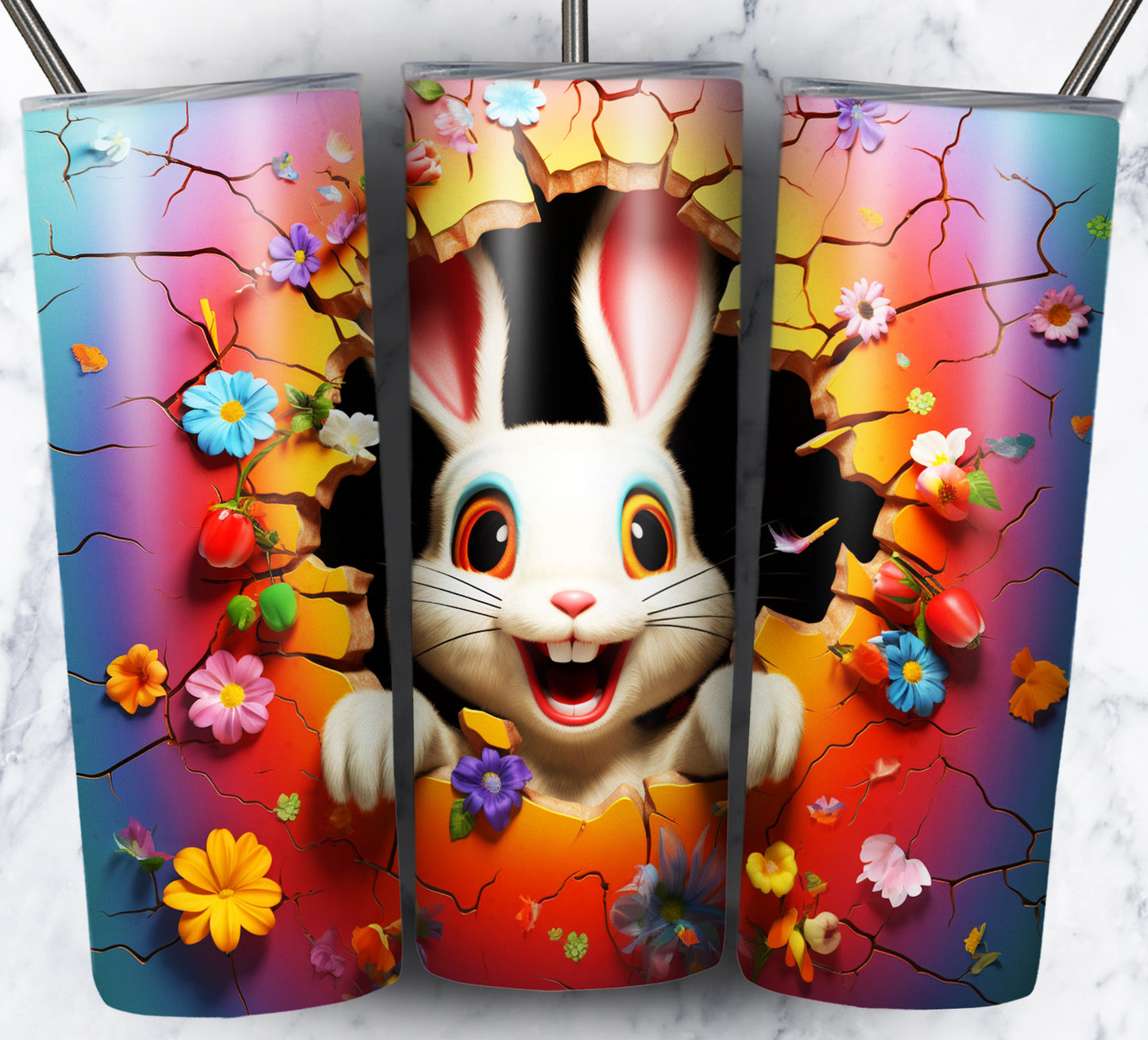 110+ 3D Wall Animals Sublimation Tumbler Images Bundle 20 oz