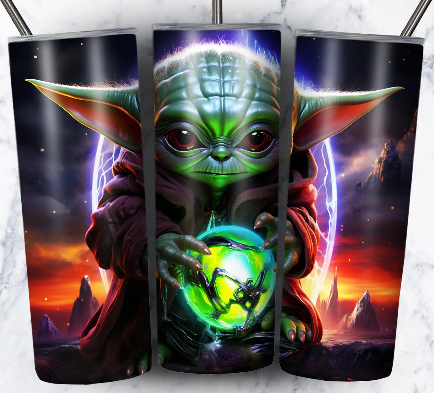 Superhero Sublimation 20oz Tumbler Images Bundle