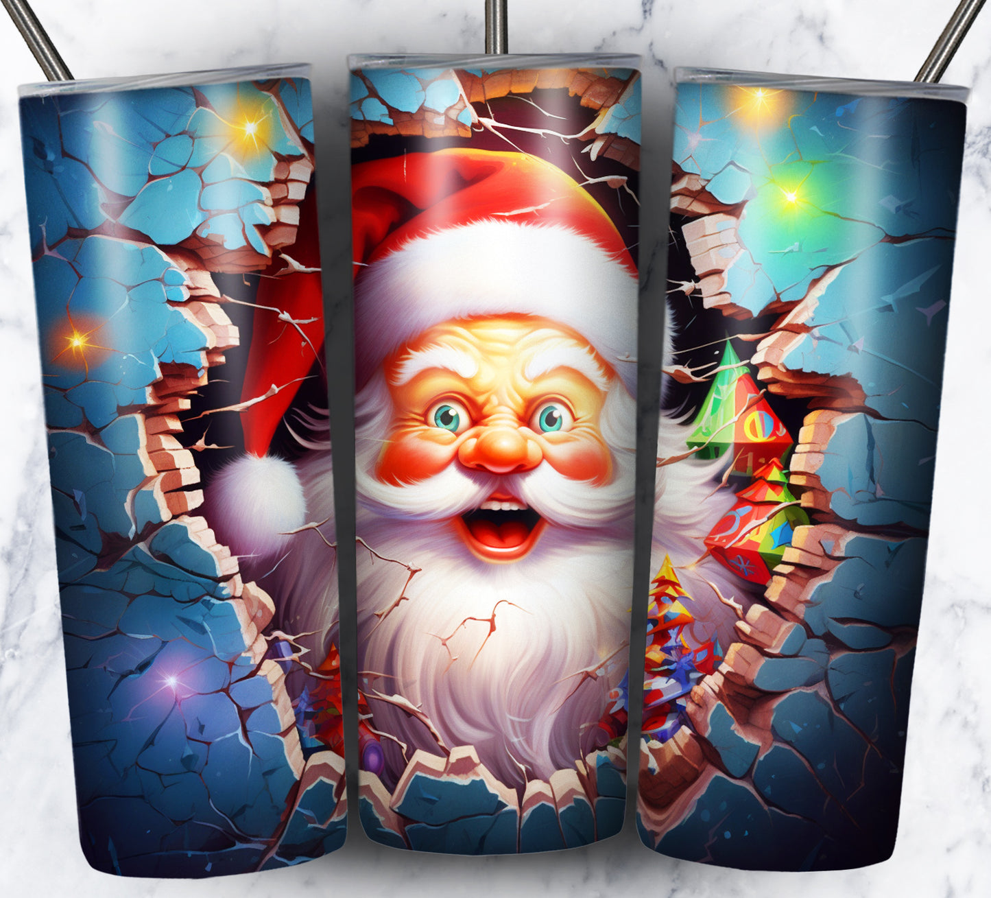 40+ 3D Christmas Sublimation 20oz Images Bundle