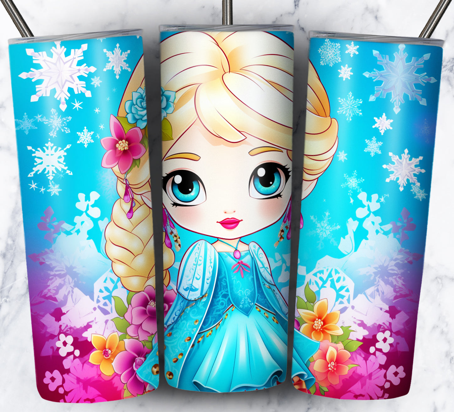 130+ Kid Cartoon Superhero Sublimation 20oz Tumbler Images Bundle