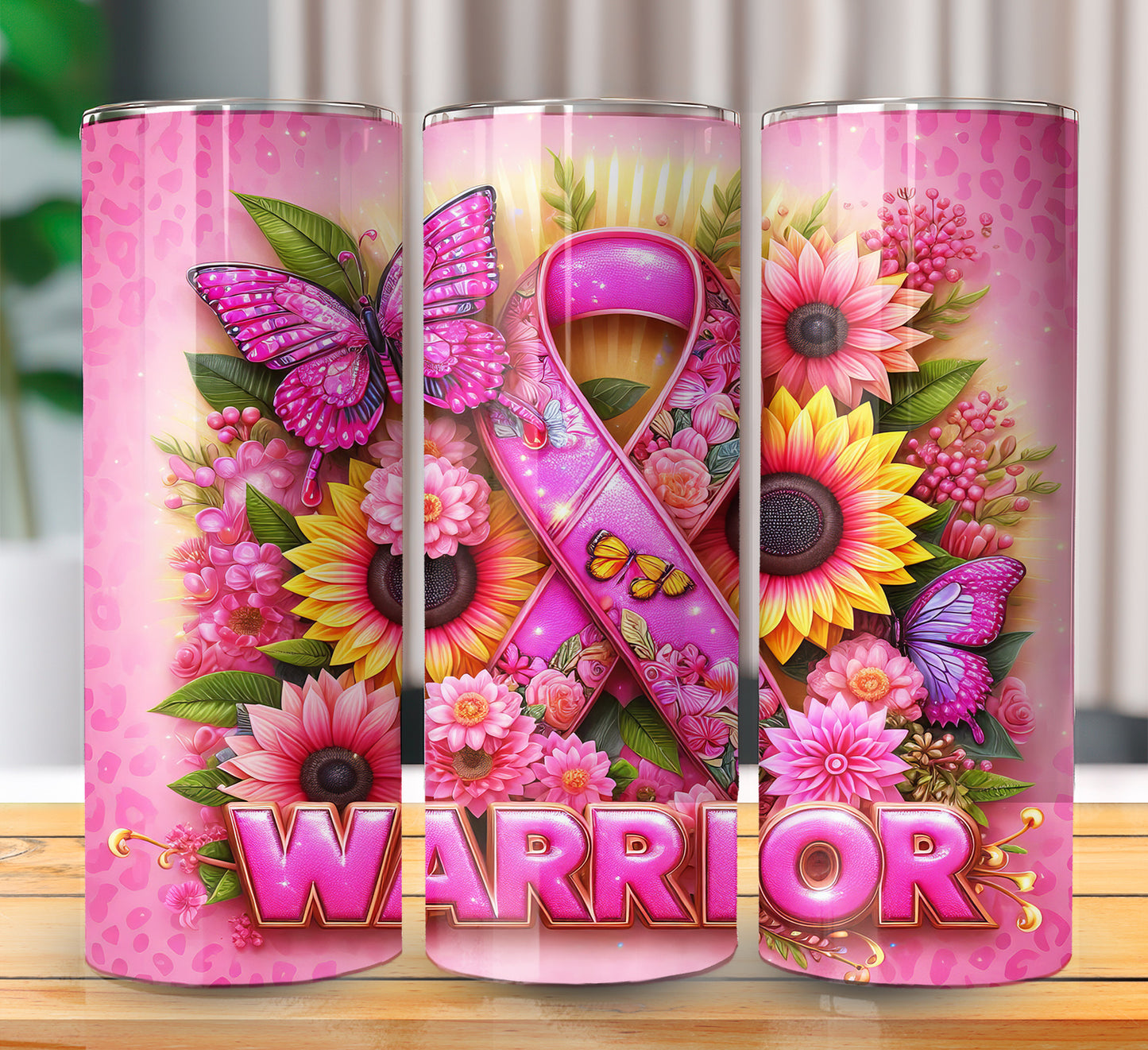 Pink Ribbon Sublimation 20oz Images Bundle