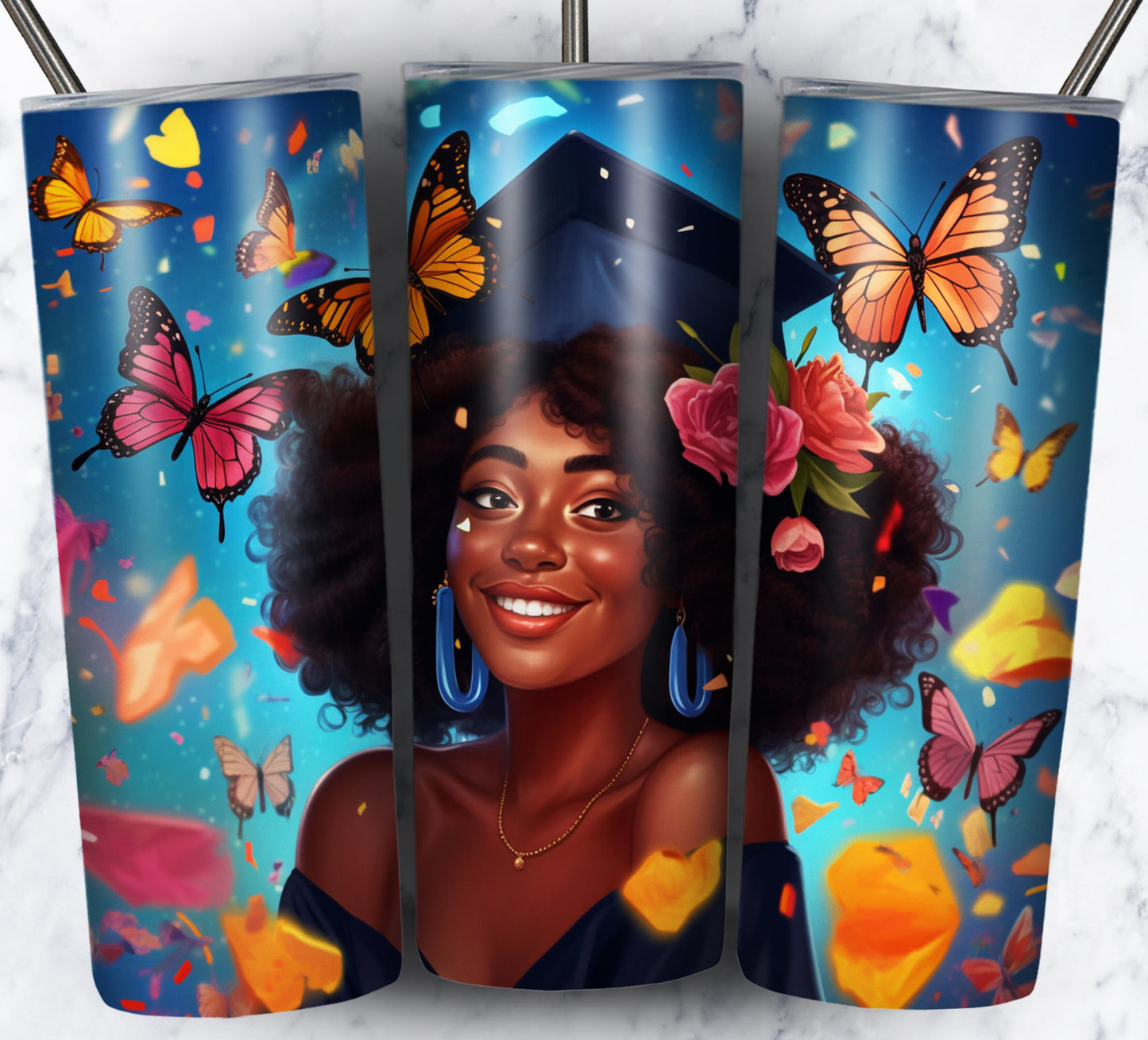 Graduation Sublimation 20oz Tumbler Images Bundle