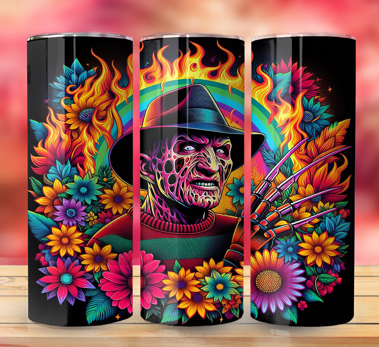 Floral Halloween Bundle Pack 20oz Sublimation Images