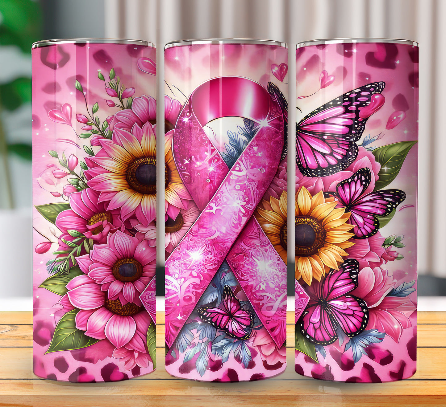 Pink Ribbon Sublimation 20oz Images Bundle