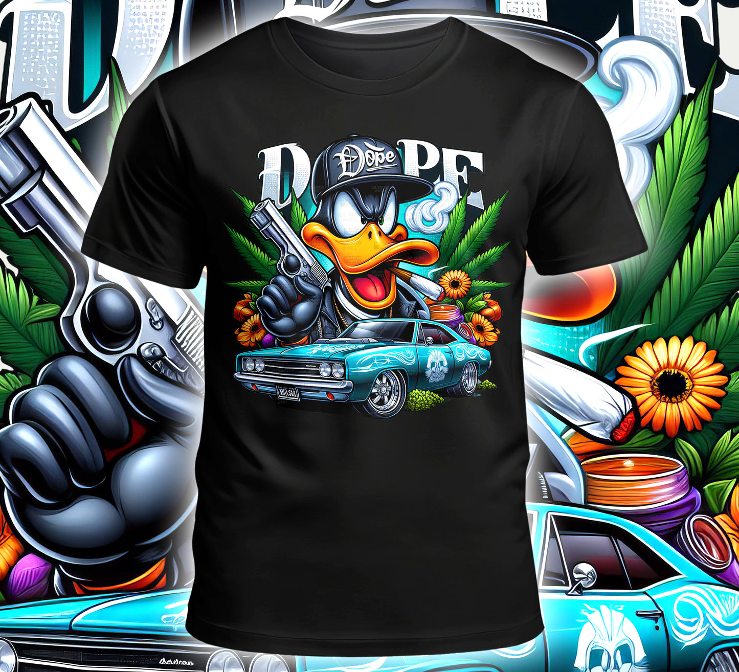 Cartoon Dope Sublimation/DTF T-shirt Images Bundle