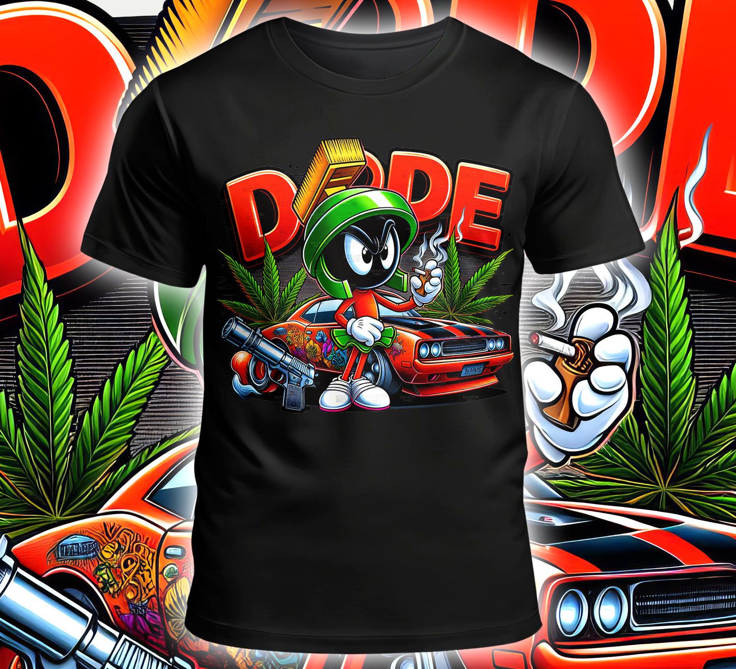 Cartoon Dope Sublimation/DTF T-shirt Images Bundle