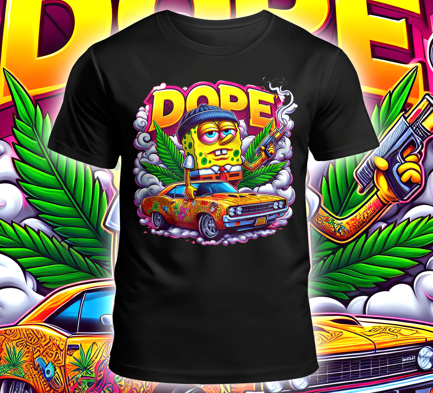 Cartoon Dope Sublimation/DTF T-shirt Images Bundle