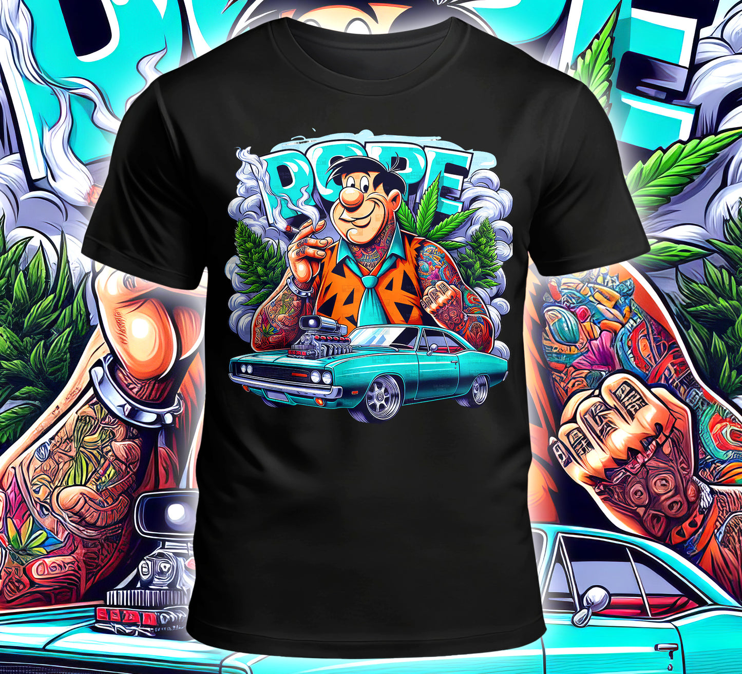 Cartoon Dope Sublimation/DTF T-shirt Images Bundle