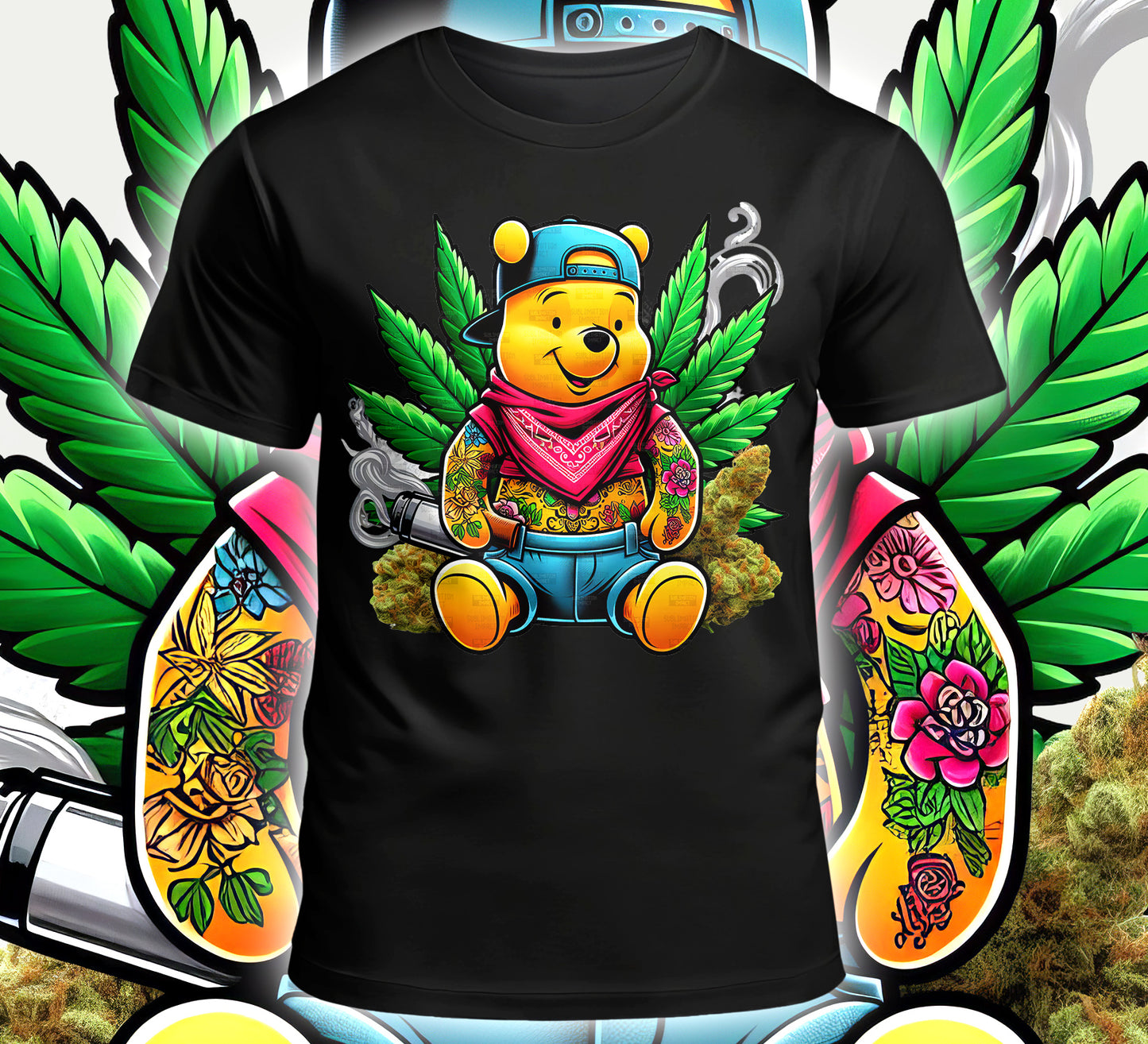 Cartoon Dope Sublimation/DTF T-shirt Images Bundle