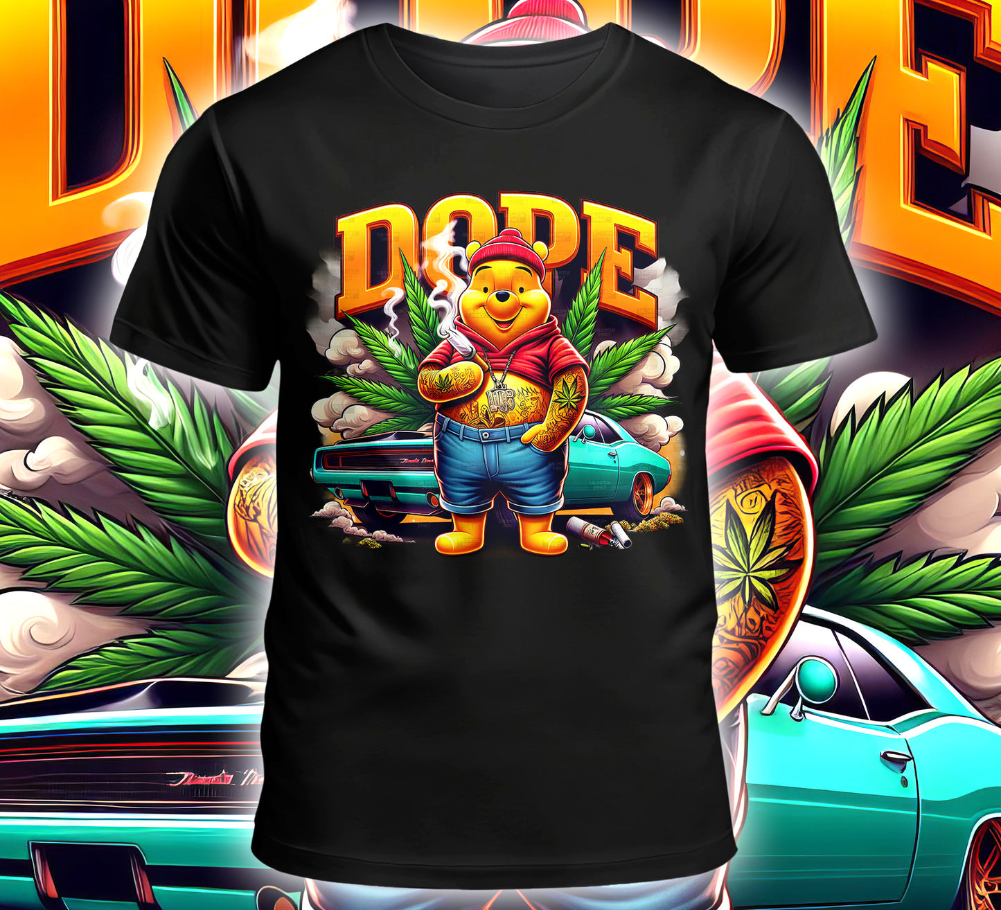 Cartoon Dope Sublimation/DTF T-shirt Images Bundle