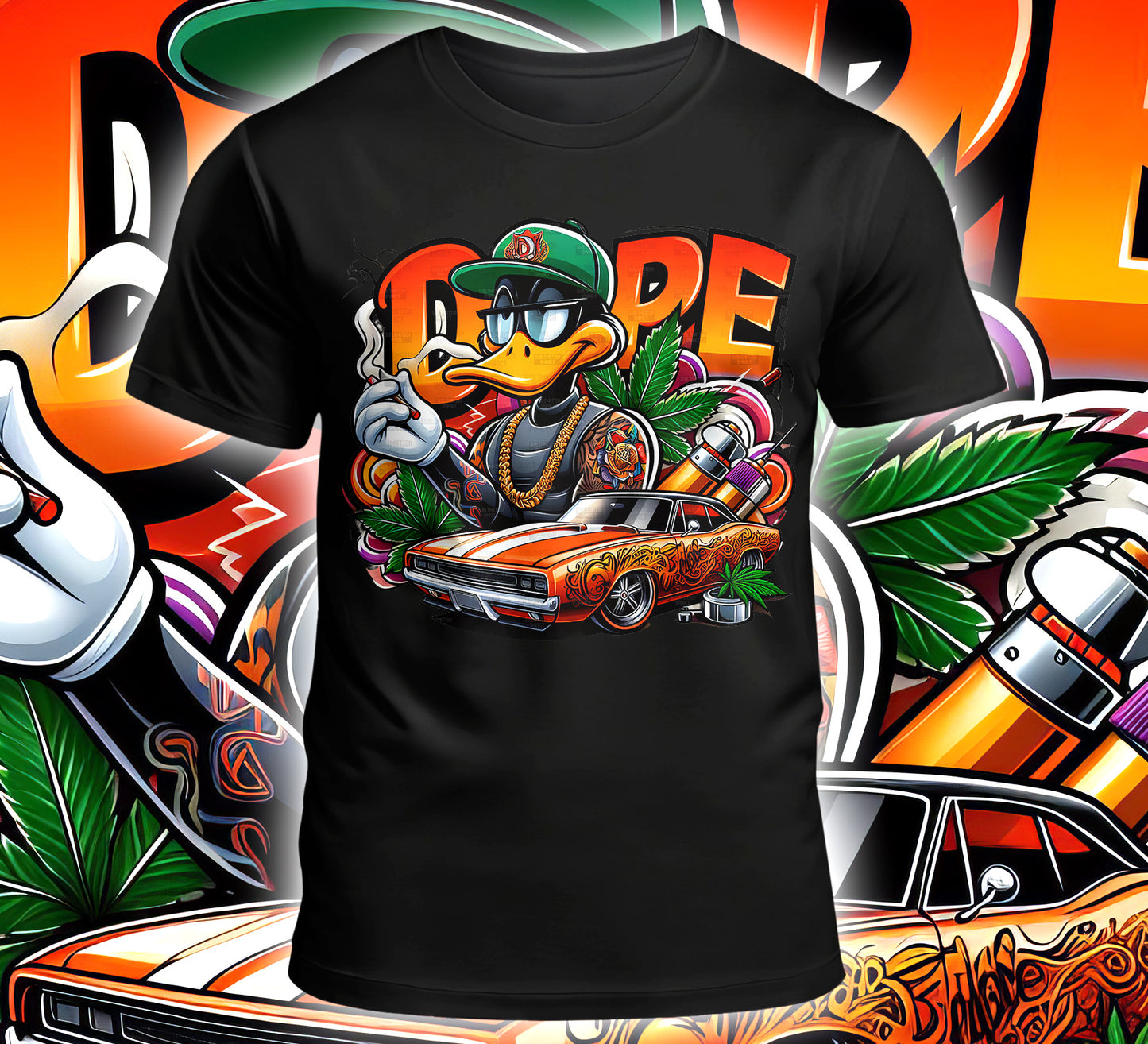 Cartoon Dope Sublimation/DTF T-shirt Images Bundle