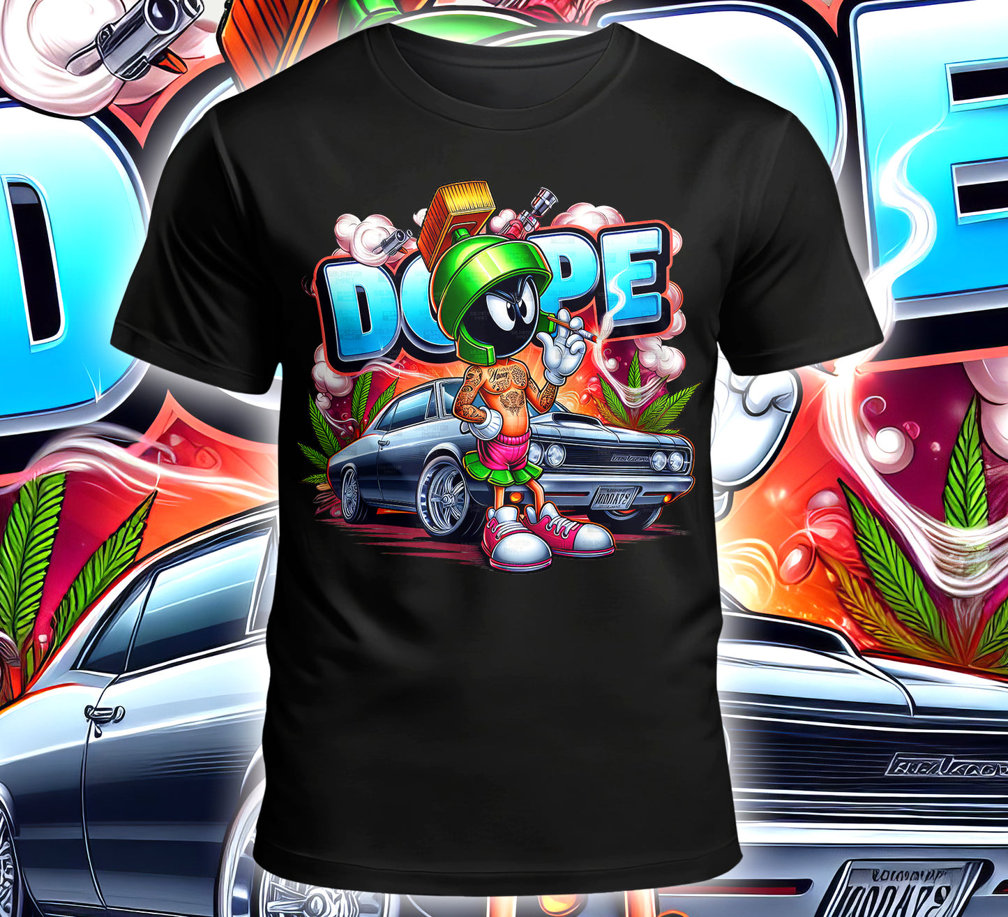 Cartoon Dope Sublimation/DTF T-shirt Images Bundle