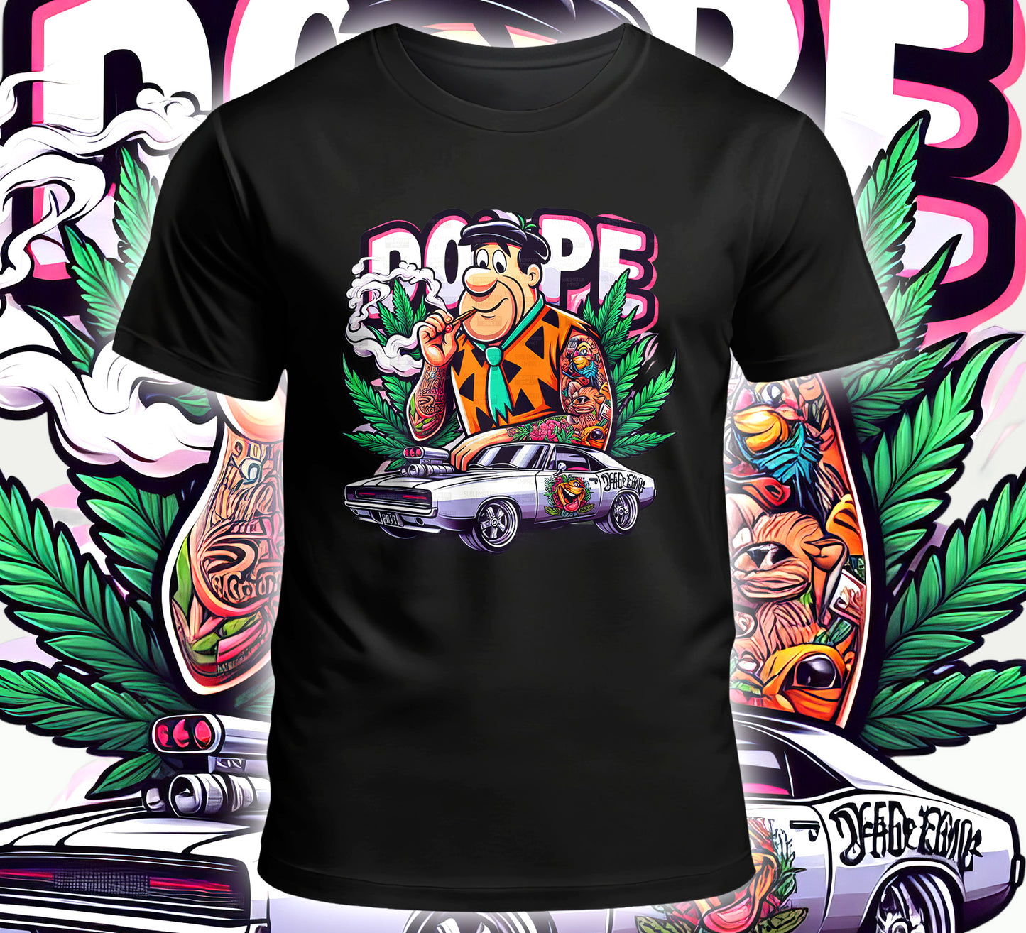 Cartoon Dope Sublimation/DTF T-shirt Images Bundle