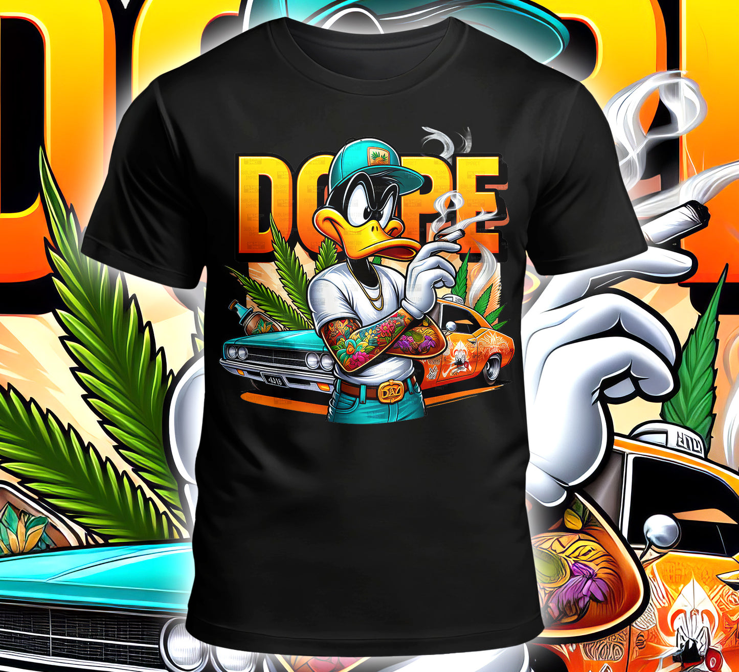 Cartoon Dope Sublimation/DTF T-shirt Images Bundle