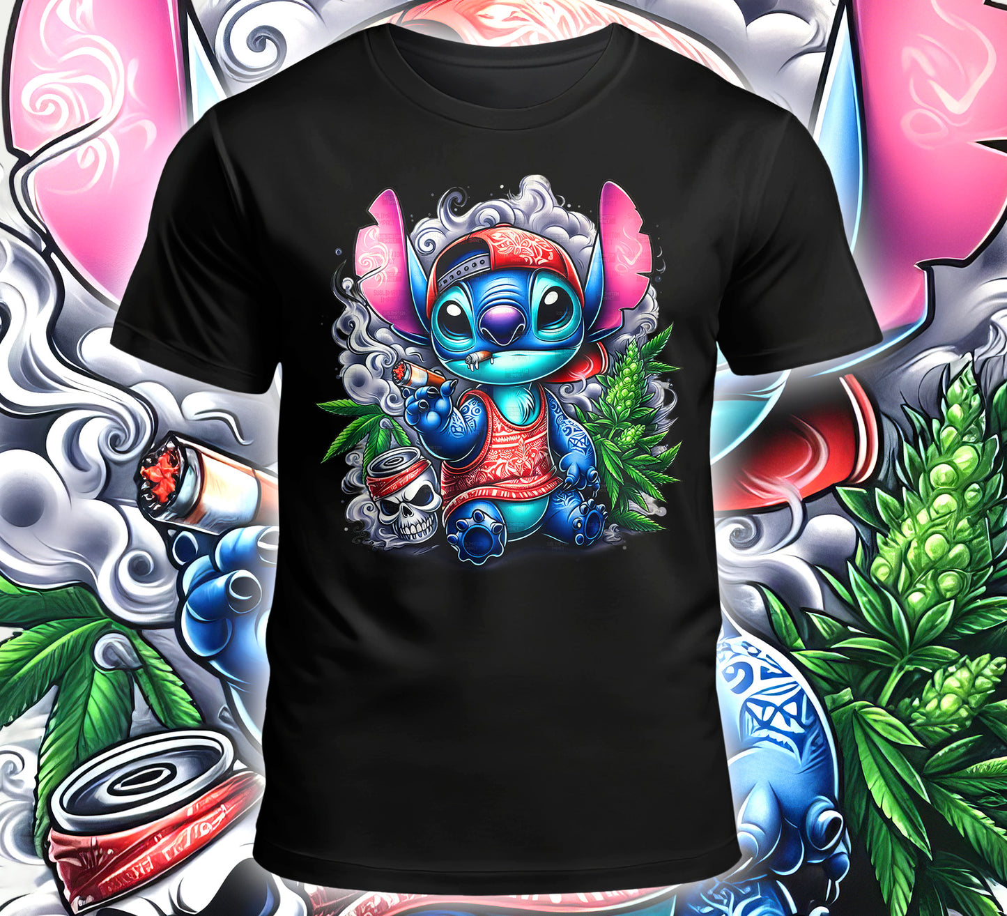 Cartoon Dope Sublimation/DTF T-shirt Images Bundle