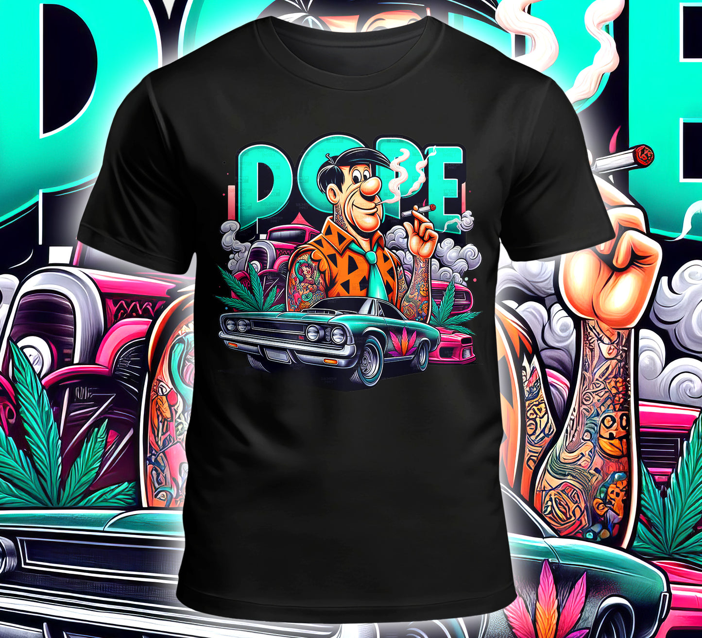 Cartoon Dope Sublimation/DTF T-shirt Images Bundle