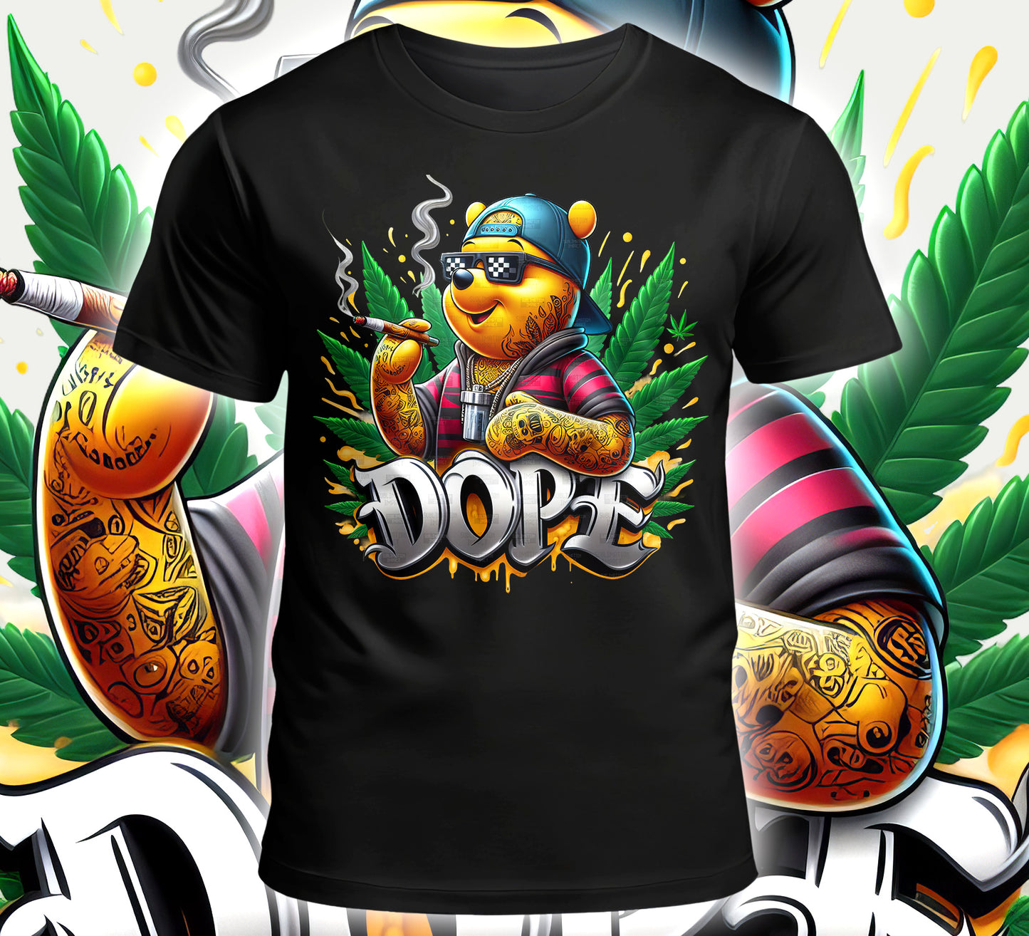 Cartoon Dope Sublimation/DTF T-shirt Images Bundle