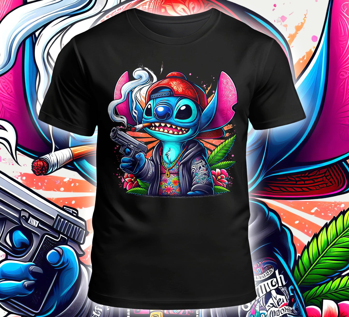 Cartoon Dope Sublimation/DTF T-shirt Images Bundle