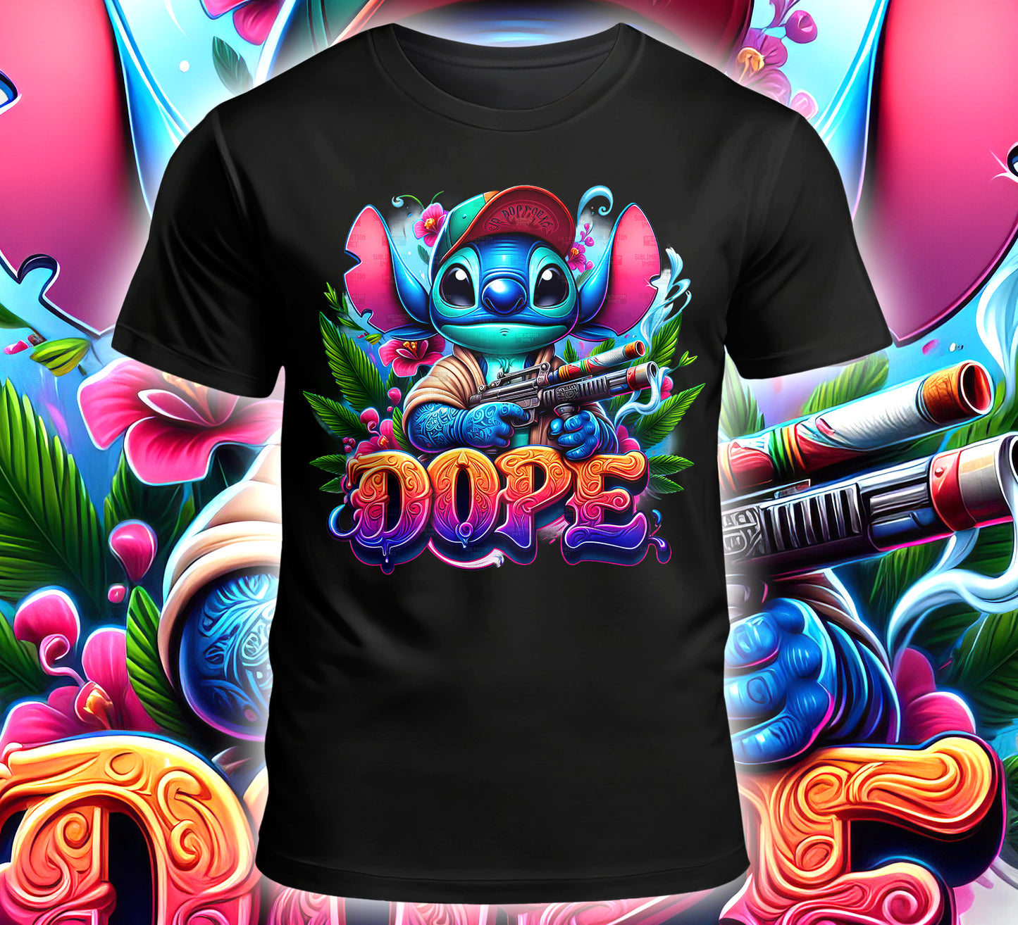 Cartoon Dope Sublimation/DTF T-shirt Images Bundle