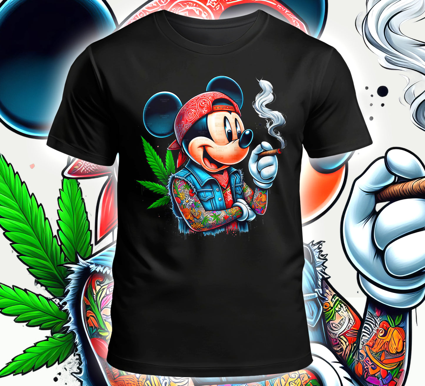 Cartoon Dope Sublimation/DTF T-shirt Images Bundle