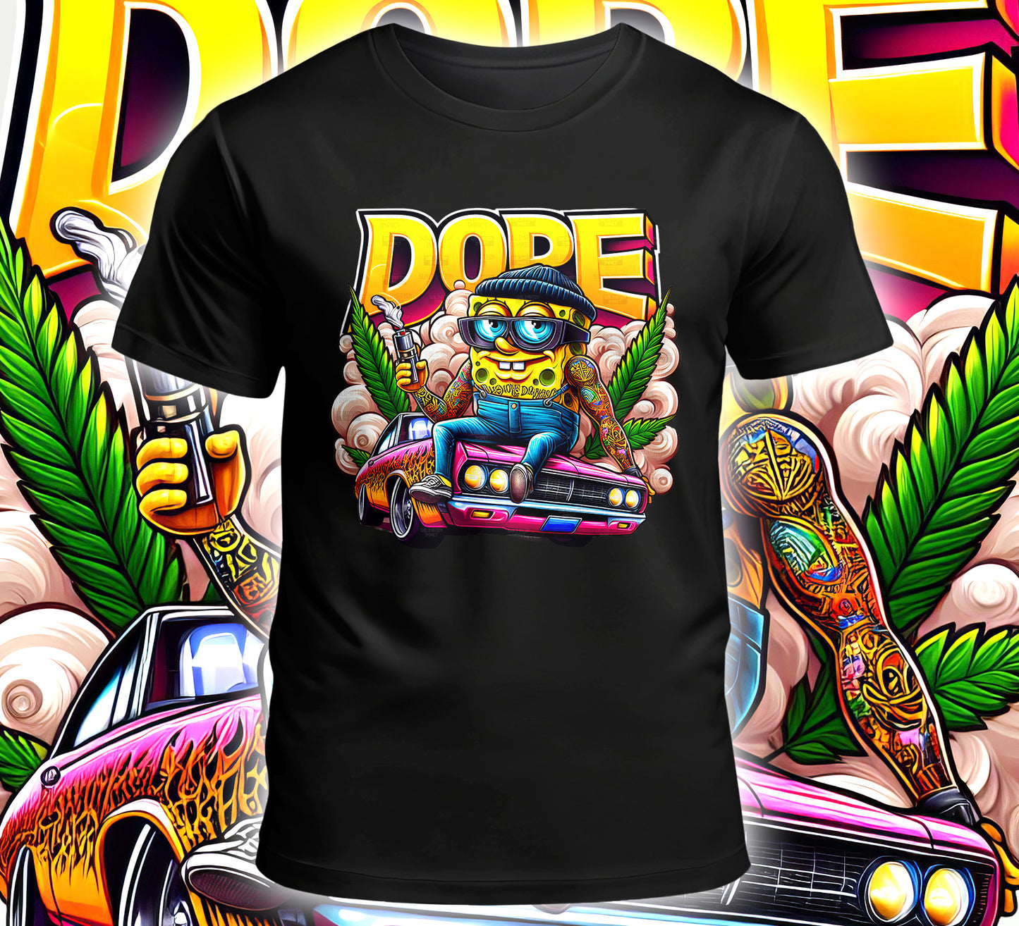 Cartoon Dope Sublimation/DTF T-shirt Images Bundle