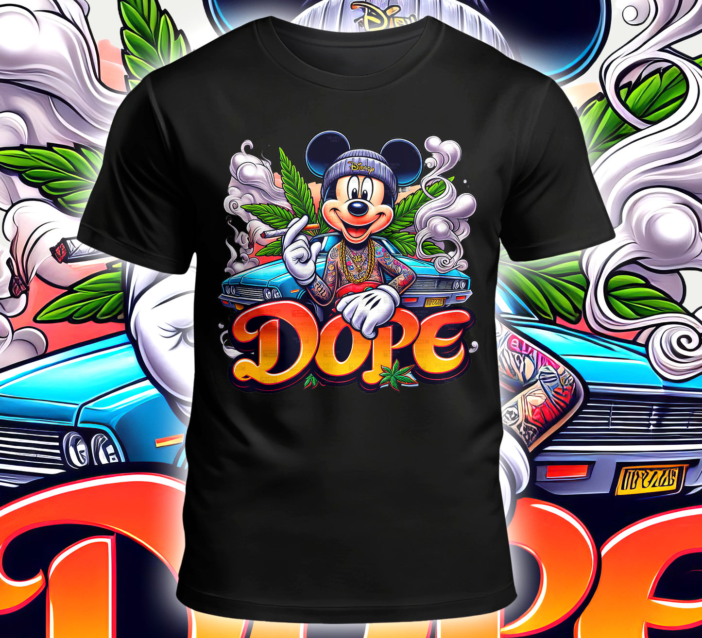 Cartoon Dope Sublimation/DTF T-shirt Images Bundle