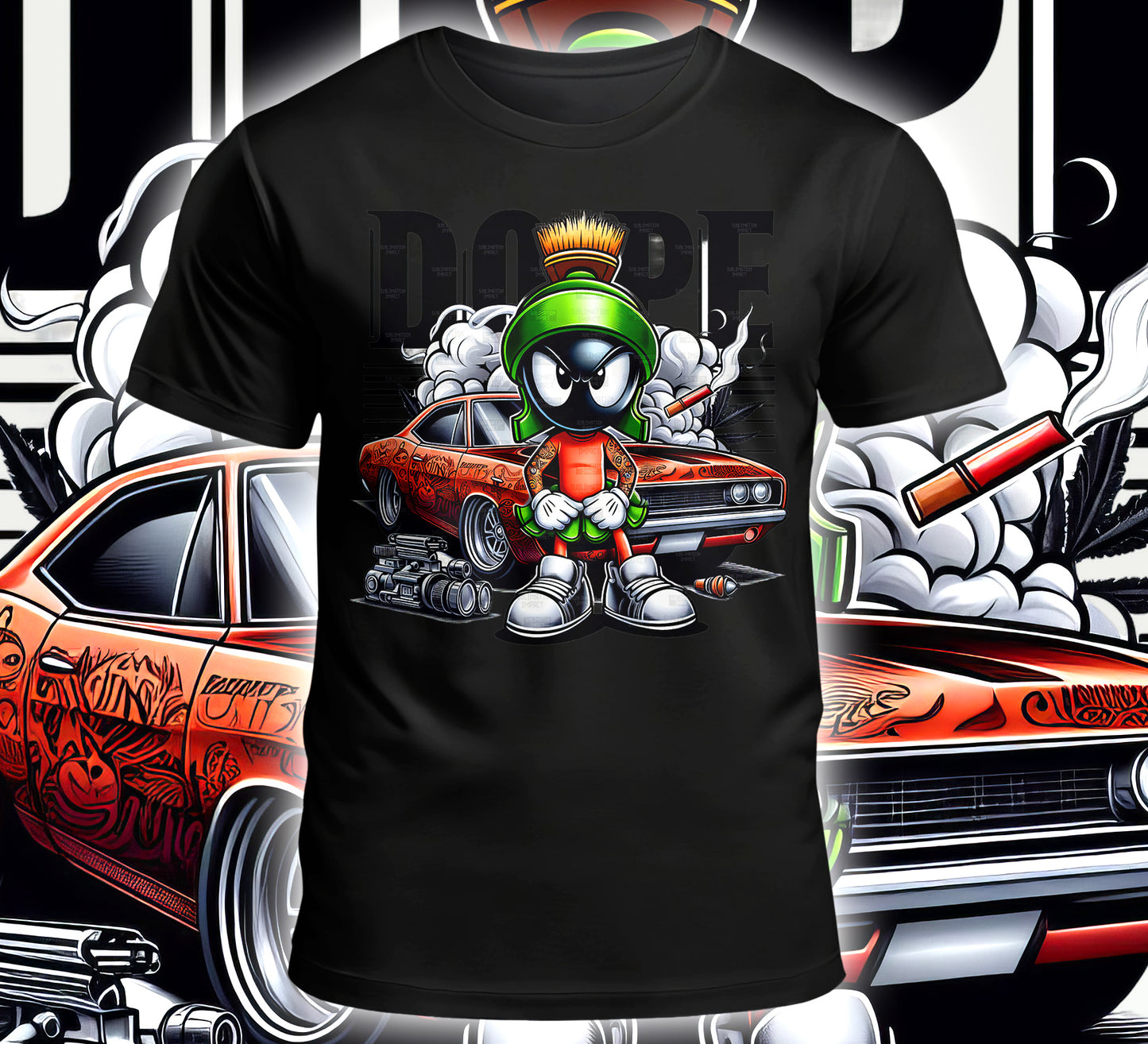 Cartoon Dope Sublimation/DTF T-shirt Images Bundle