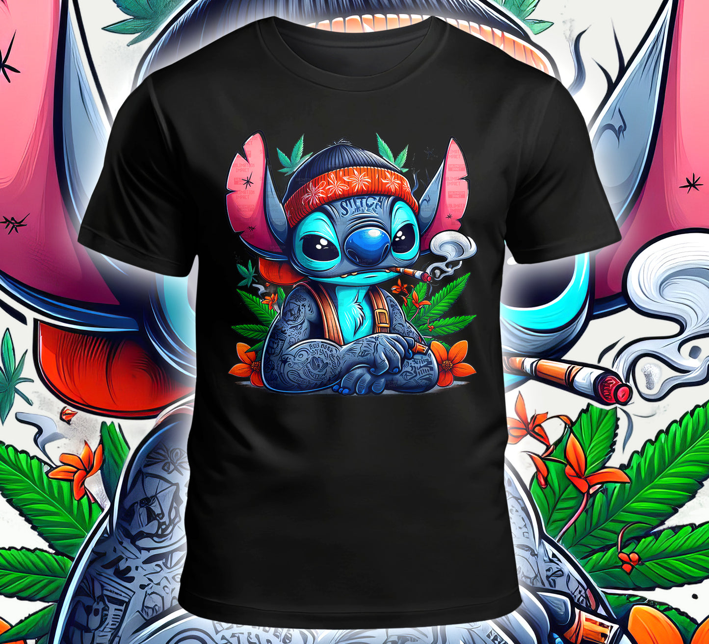 Cartoon Dope Sublimation/DTF T-shirt Images Bundle