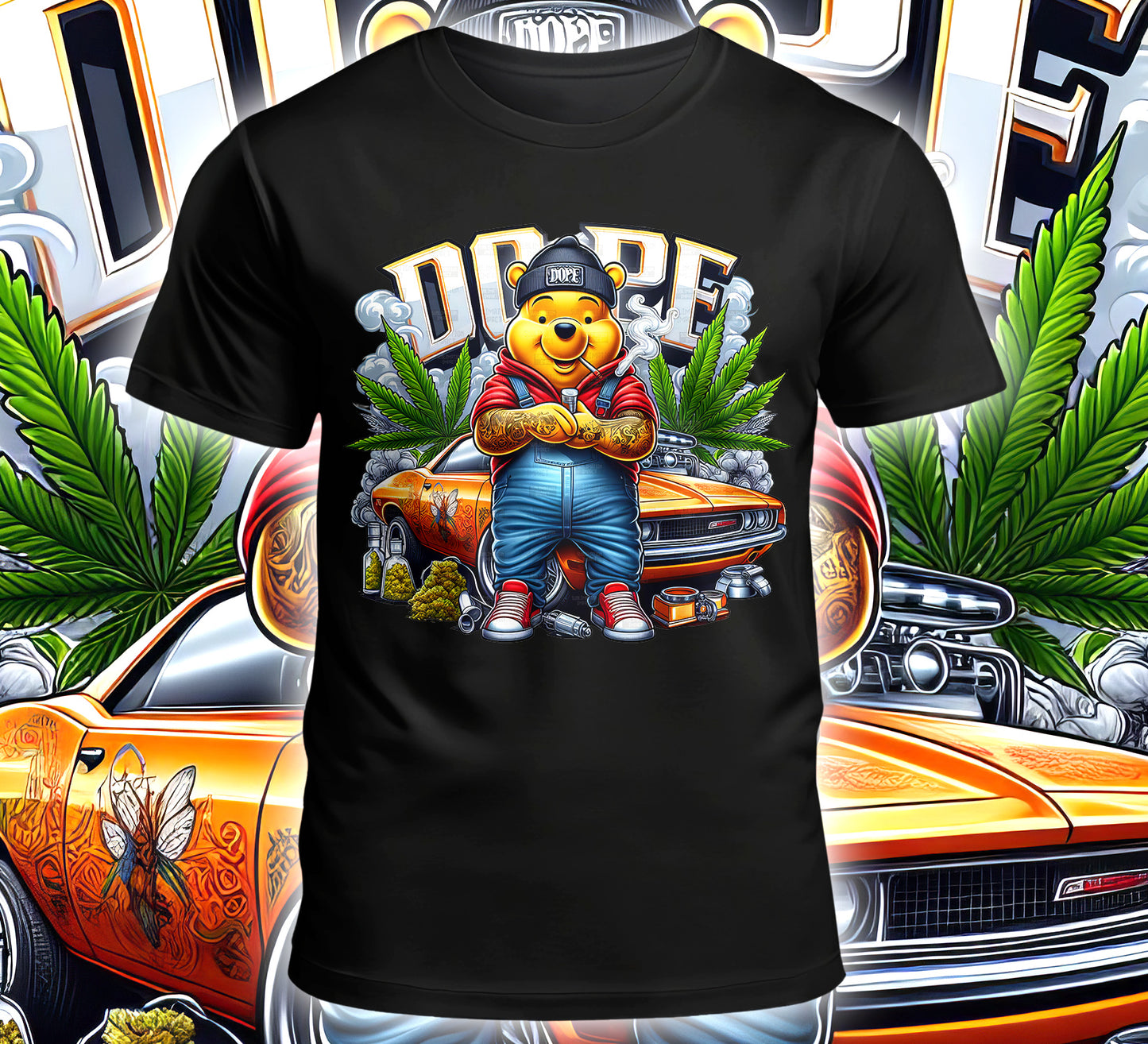 Cartoon Dope Sublimation/DTF T-shirt Images Bundle