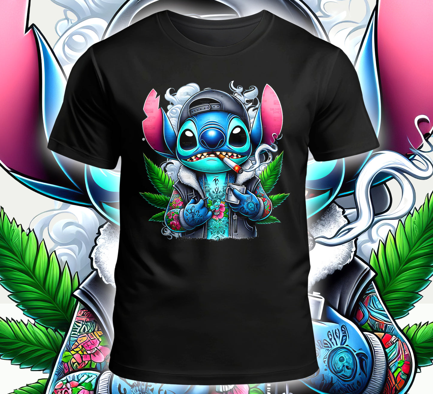 Cartoon Dope Sublimation/DTF T-shirt Images Bundle