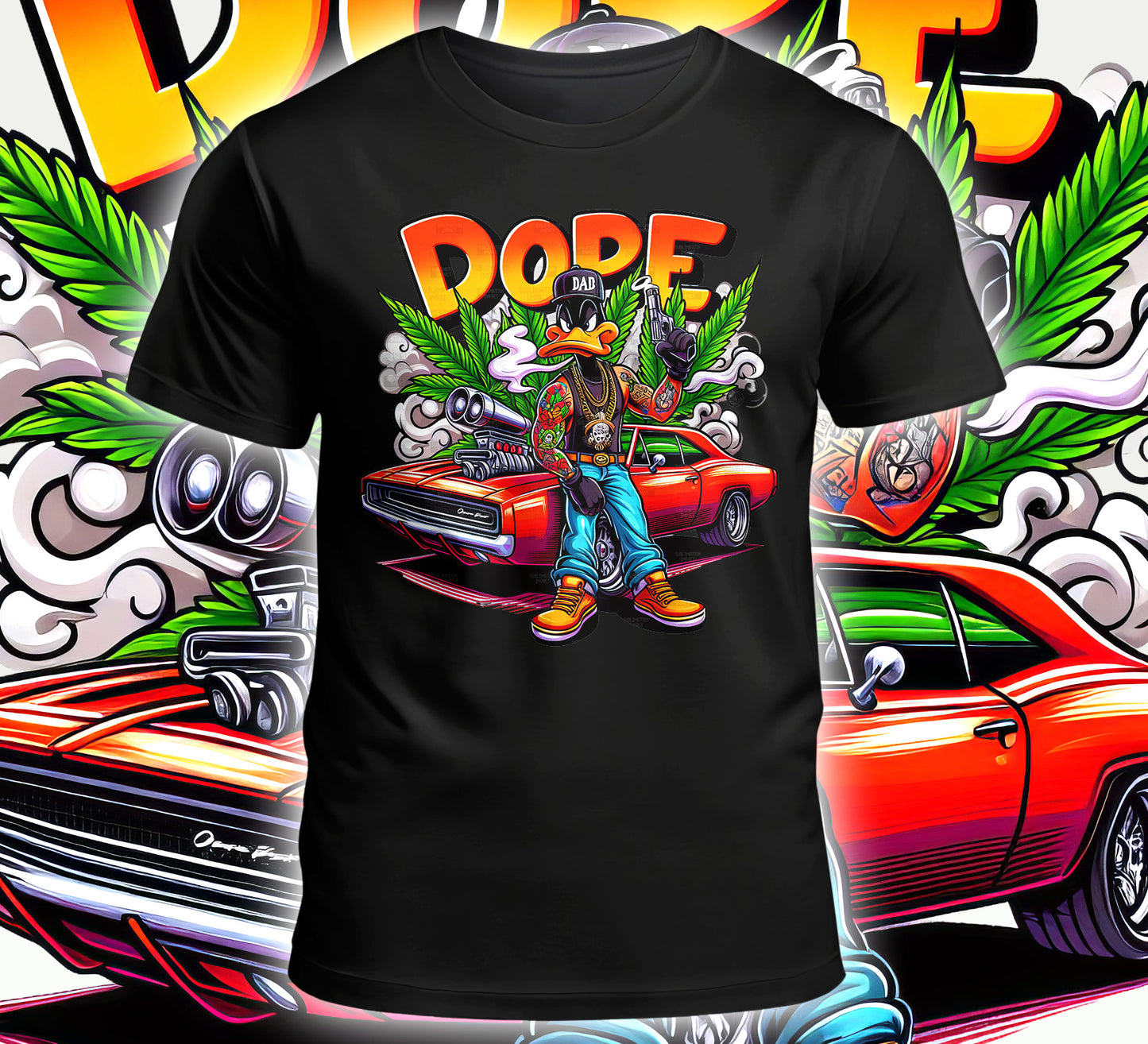 Cartoon Dope Sublimation/DTF T-shirt Images Bundle