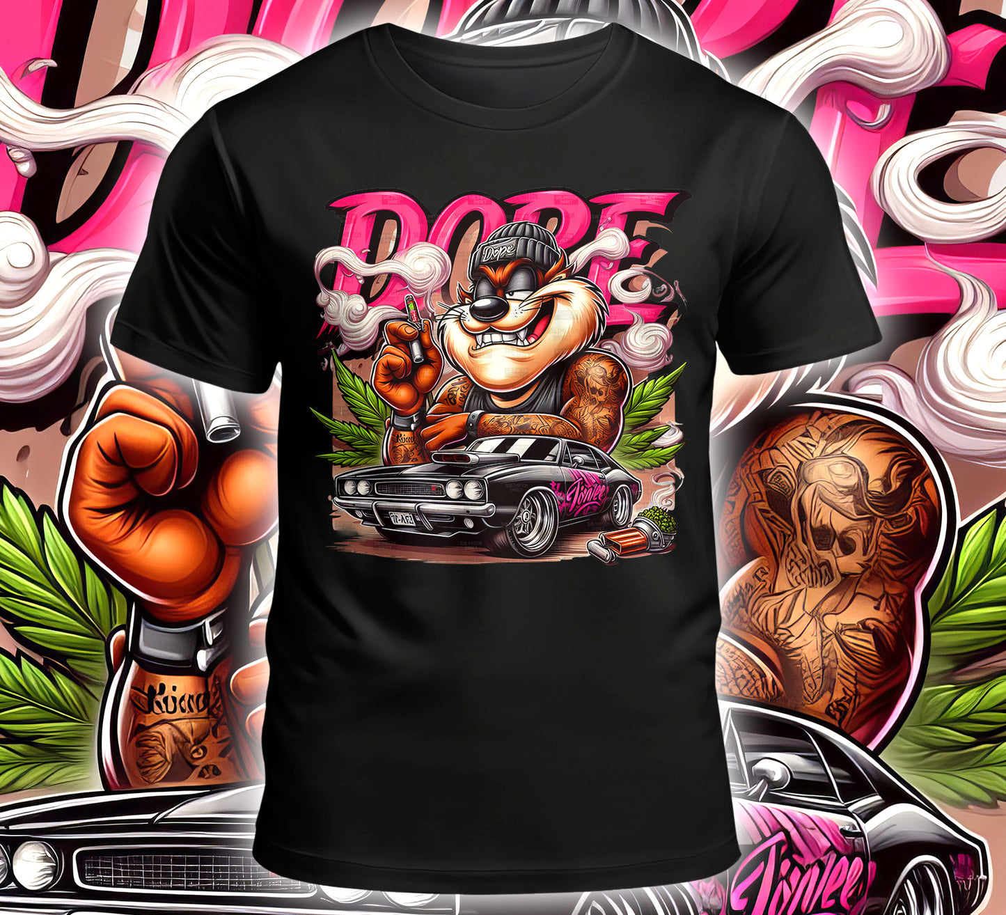 Cartoon Dope Sublimation/DTF T-shirt Images Bundle