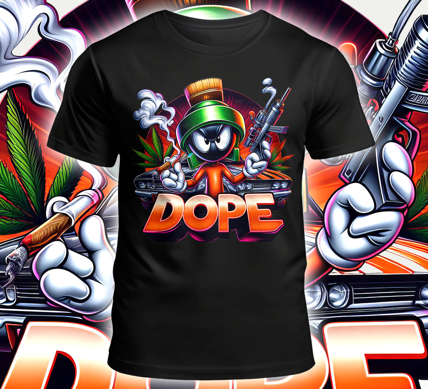 Cartoon Dope Sublimation/DTF T-shirt Images Bundle