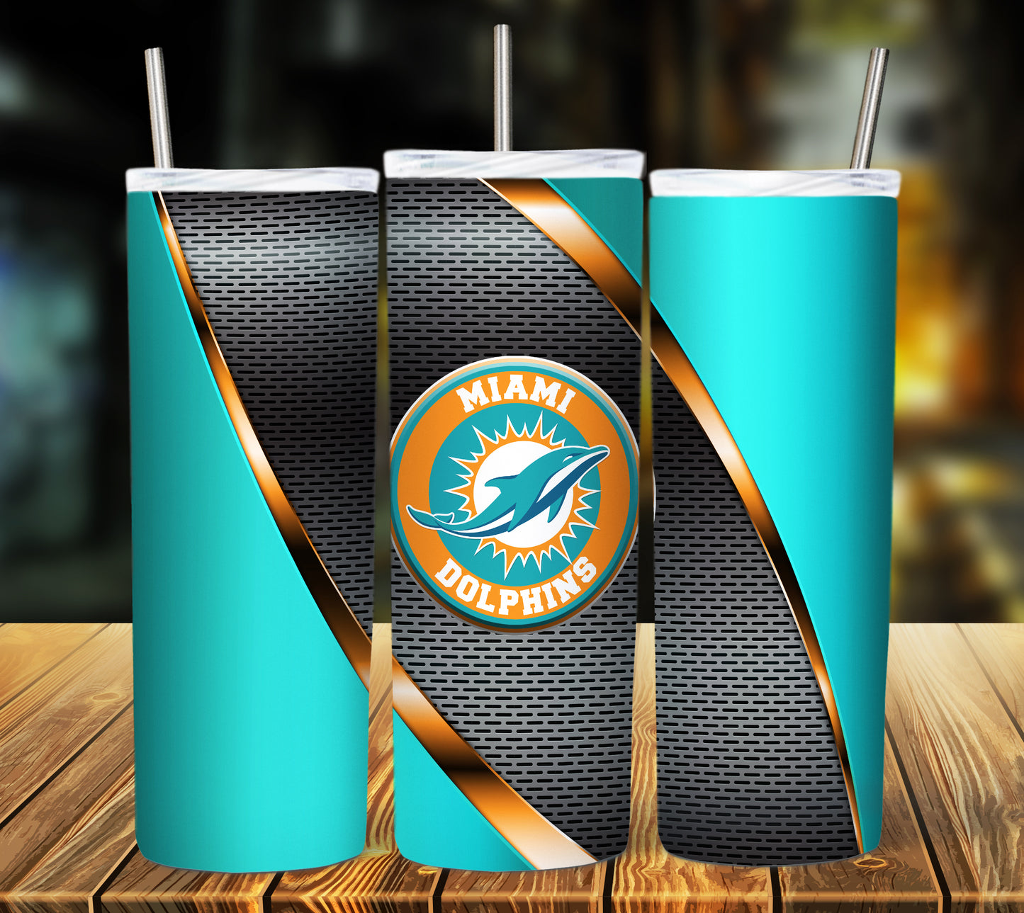 Football 20oz Sublimation Tumbler Image