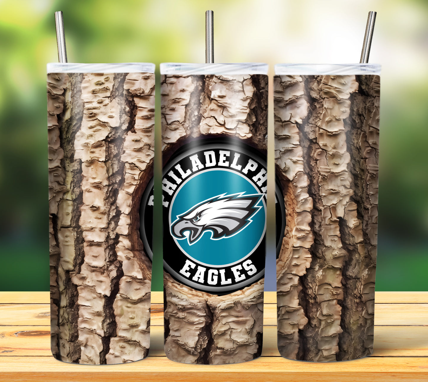 Football 20oz Sublimation Tumbler Image