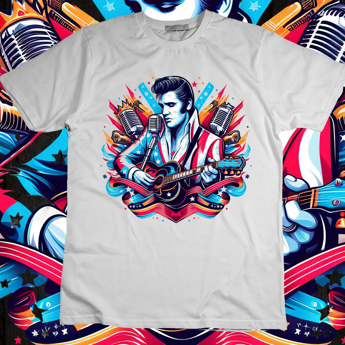 Music Sublimation T-Shirt Image Bundle