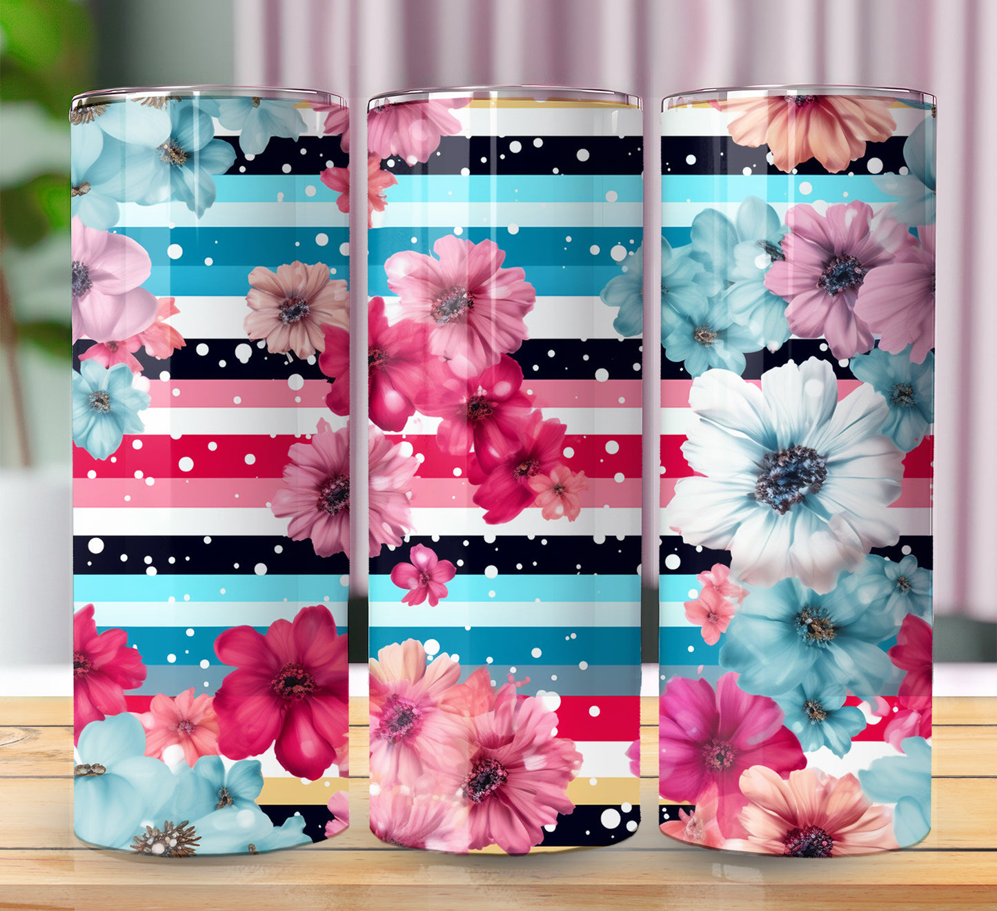 Floral Sublimation 20oz Images Bundle