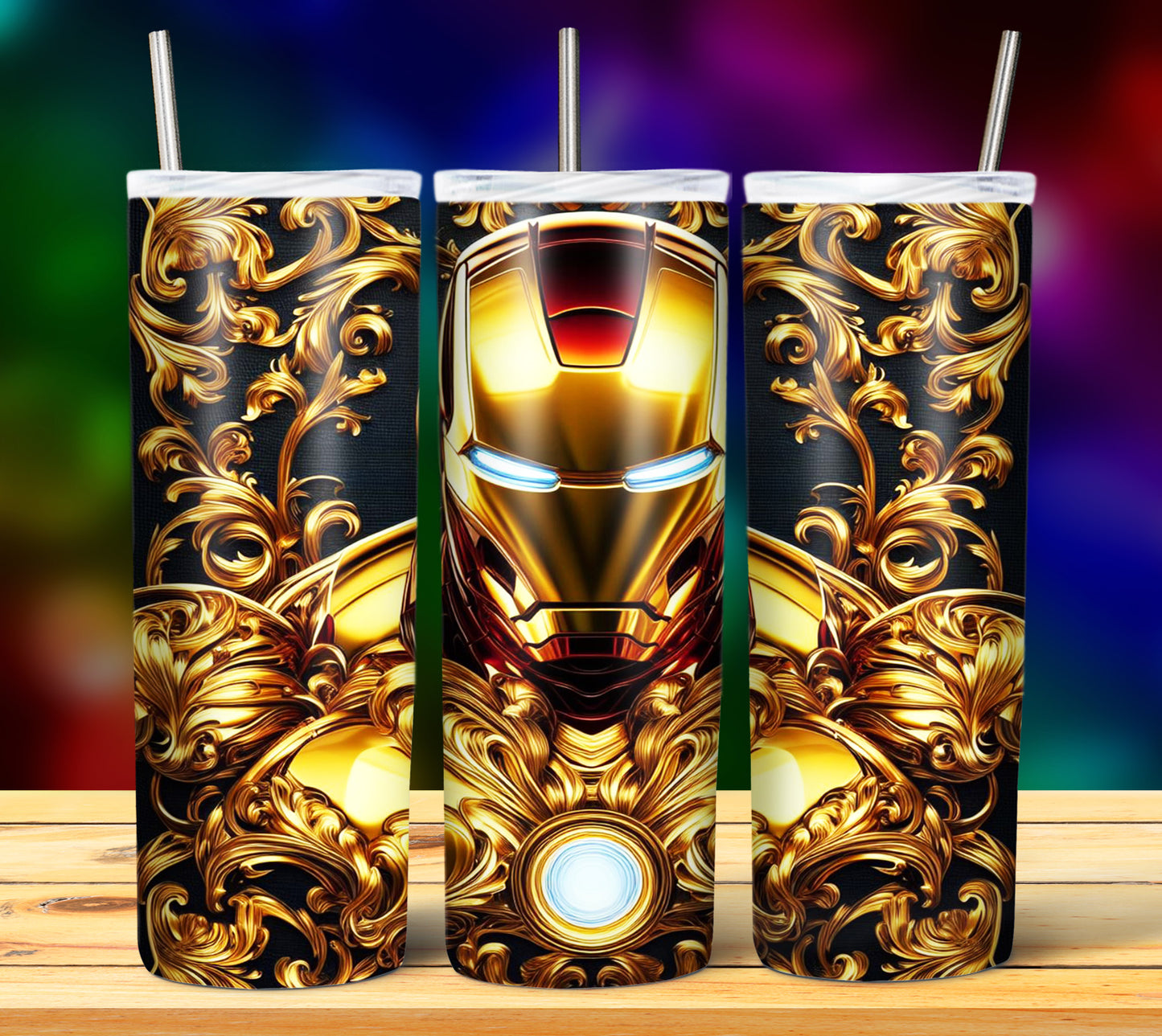 40+ Cartoon Gold Sublimation 20oz Tumbler Images Bundle