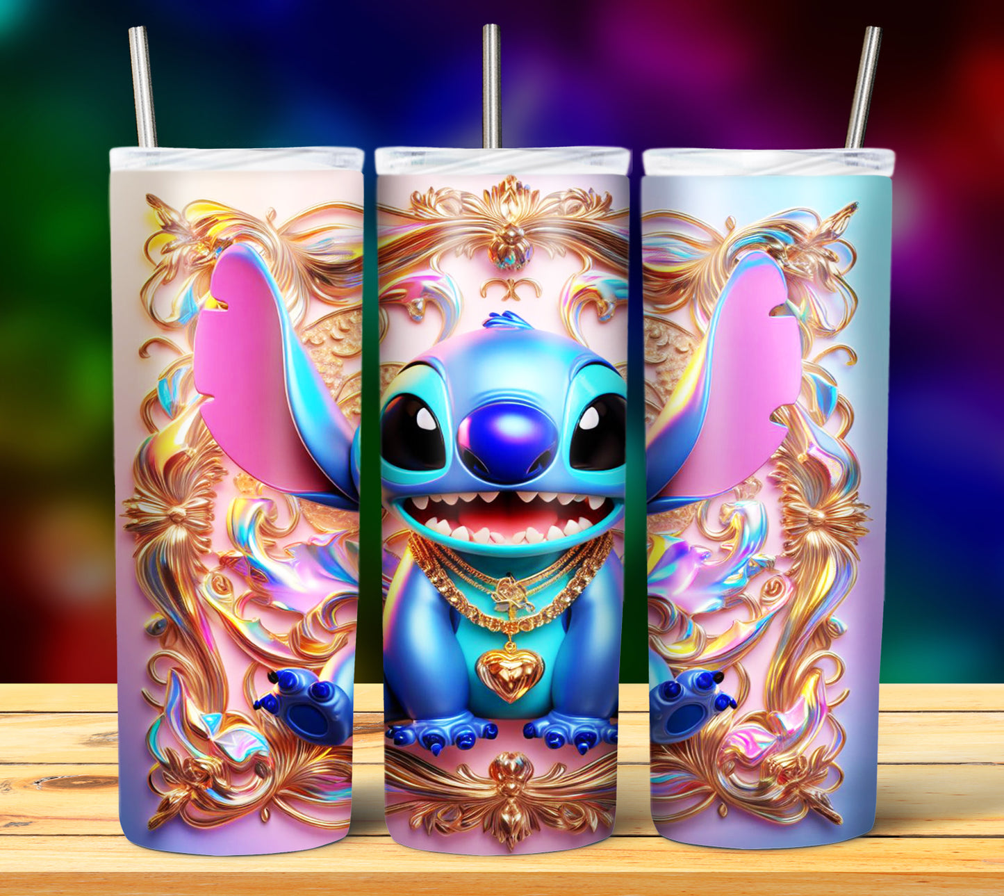 40+ Cartoon Gold Sublimation 20oz Tumbler Images Bundle