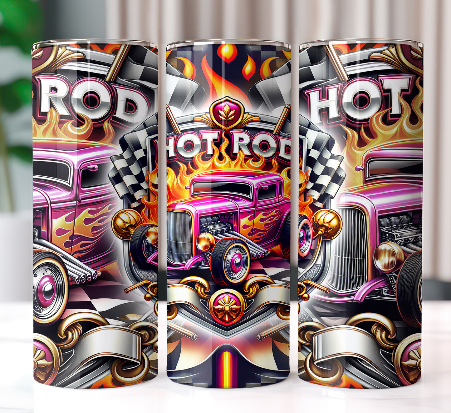 Hotrod Sublimation 20oz Image Bundle