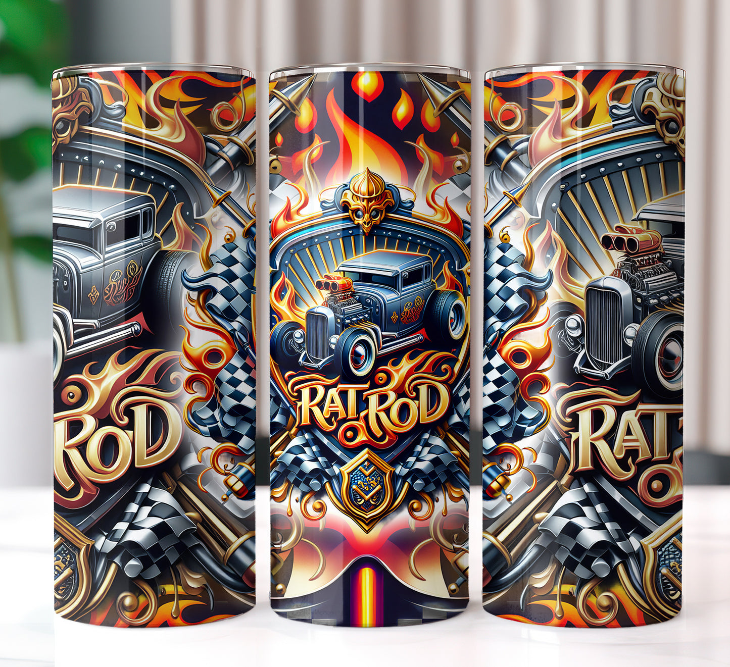 Hotrod Sublimation 20oz Image Bundle