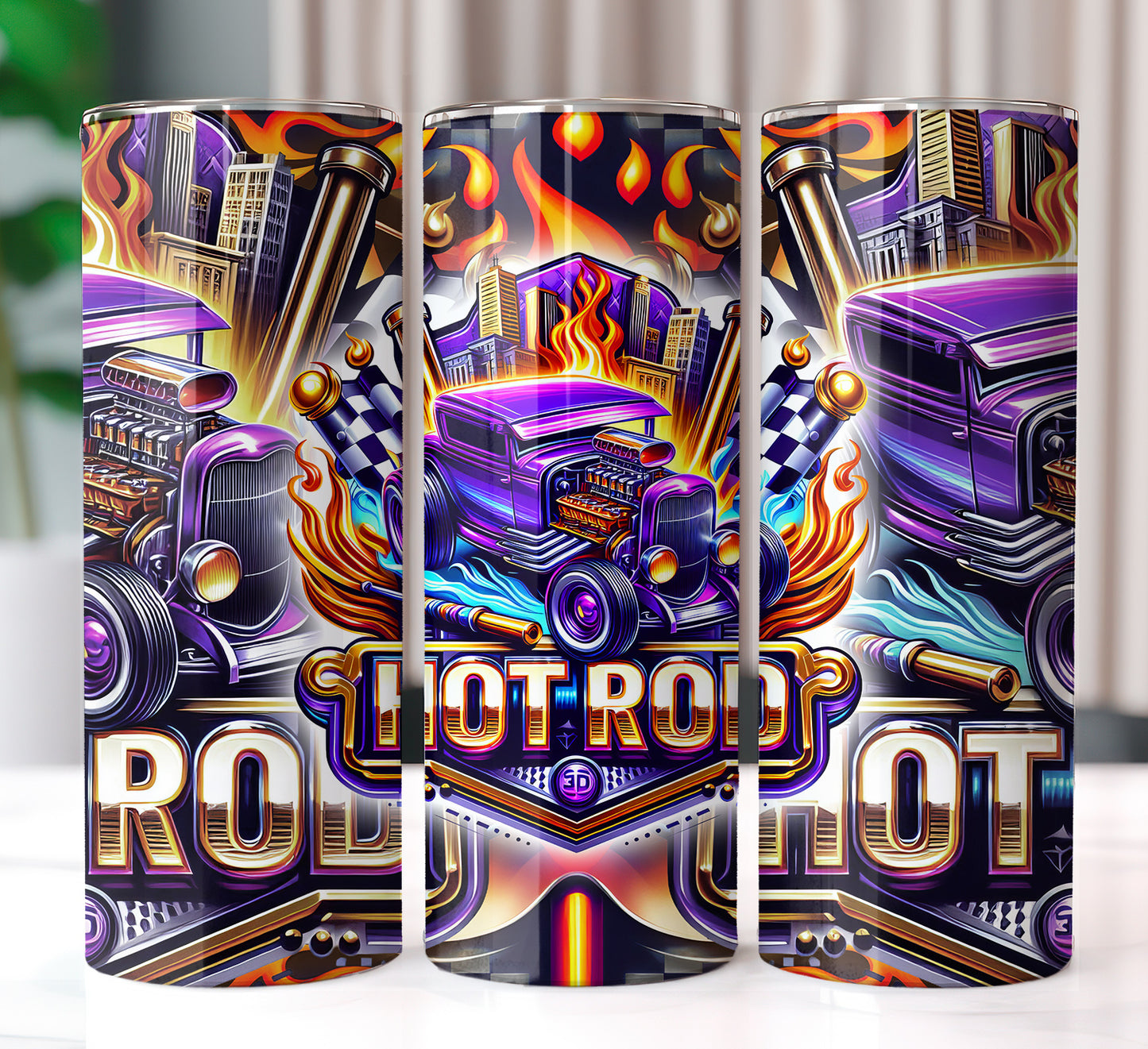 Hotrod Sublimation 20oz Image Bundle