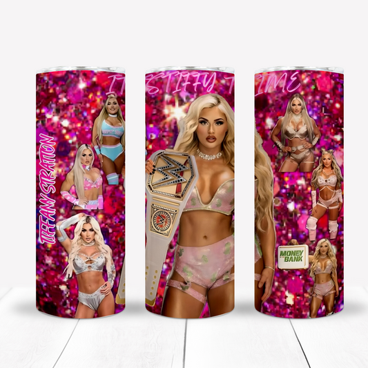 Wrestling Sublimation 20oz Tumbler Image